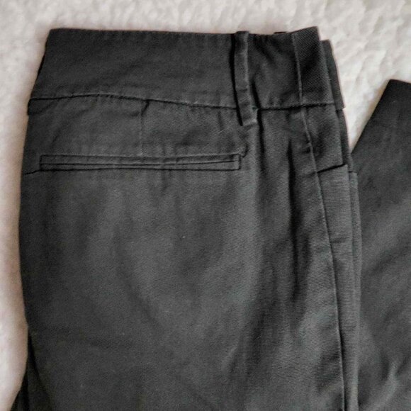 Massimo‎ Pants Casual Womens Size 10 fit 3 Stretch Grey Straight Leg Flat Front - Picture 6 of 12
